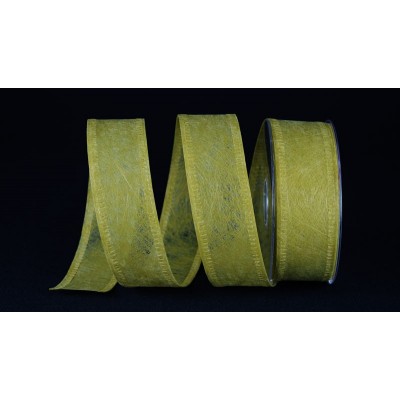 Стрічка флізелінова Decofibra, 4 см, 25 м, зелений, 6-13807 - купити в магазині Украфлора за найкращою ціною, всього 195 грн
