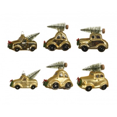 Елочная игрушка Ретроавтомобиль в ассортименте,  6-27367 - купить  в магазине Украфлора по лучшей цене